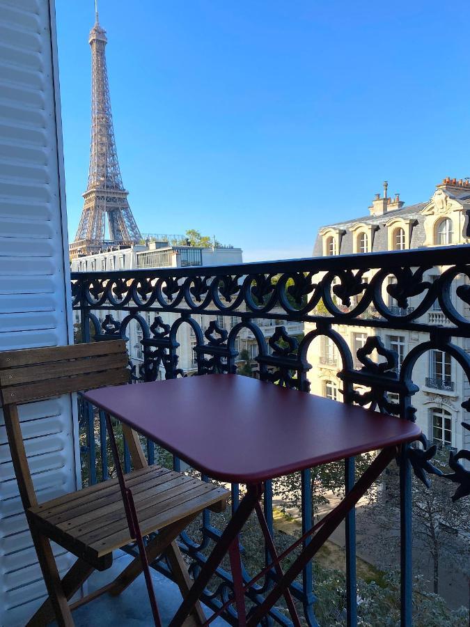 Outstanding 2 Bedrooms With A Terrific Eiffel Tower View Parigi Esterno foto